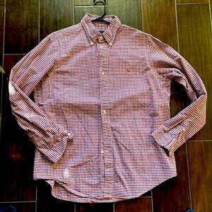 Polo Ralph Lauren OCBD - red/white/blue check - L